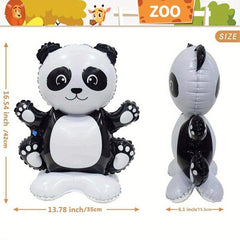 Jungle Party Animal Base Aluminum Balloon Decoration