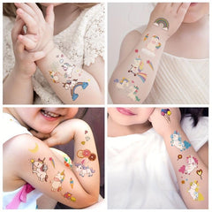 10pcs Unicorn Temporary Tattoos Magical Party Favors
