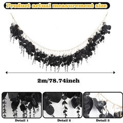 Artificial Eucalyptus Wall Decor Hanging Halloween Plants Boho Decoration
