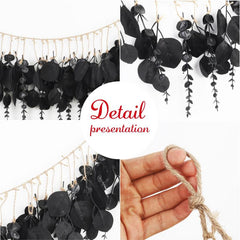 Artificial Eucalyptus Wall Decor Hanging Halloween Plants Boho Decoration