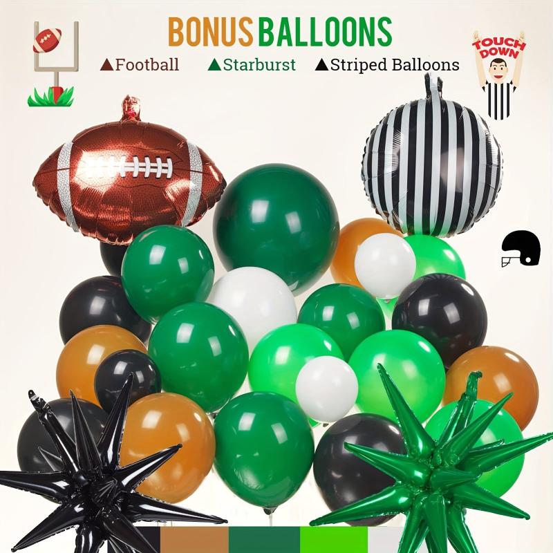 Sports Balloon Garland Kit - Brown Tan Baby Shower Decorations
