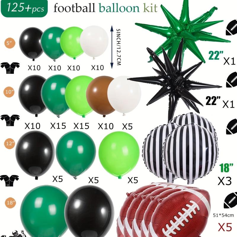 Sports Balloon Garland Kit - Brown Tan Baby Shower Decorations