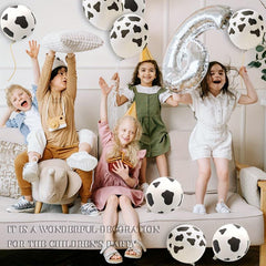 20pcs Cow Print Latex Balloons Farm Animals Decoration Theme Birthday Party