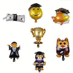 Funny Mini Graduation Balloons for Parties