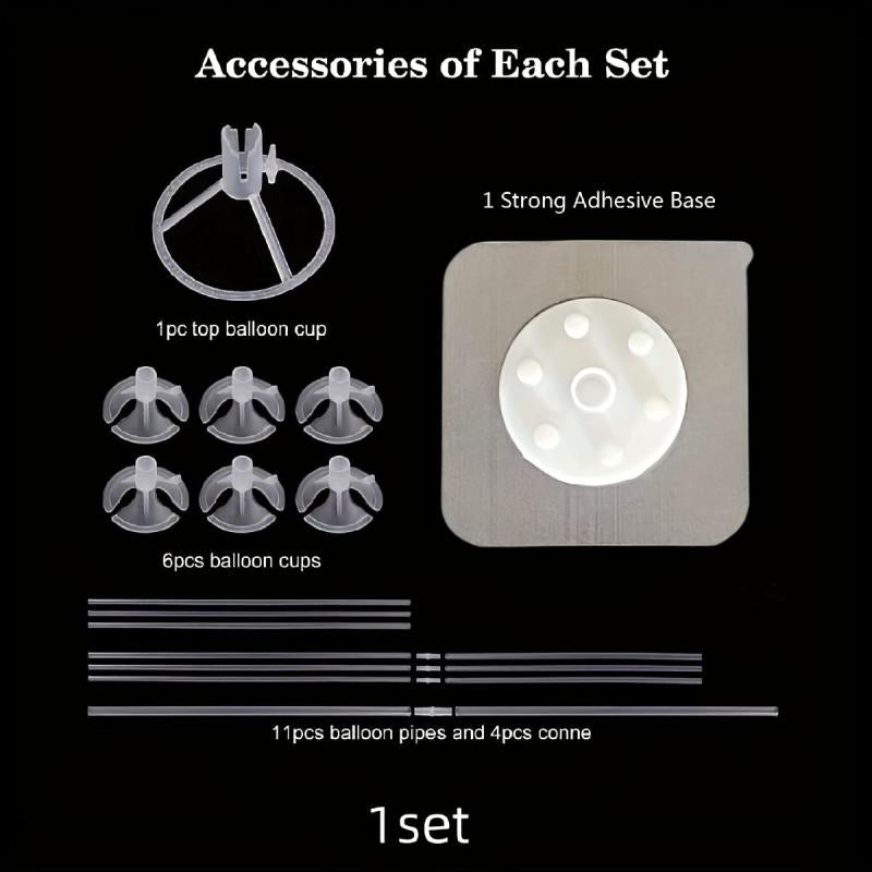 Balloon Stand Kit Set of 3 for Events and Home Decor