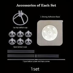 Balloon Stand Kit Set of 3 for Events and Home Decor