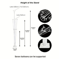 Balloon Stand Kit Set of 3 for Events and Home Decor
