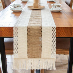 Bohemian Table Runner 48x182 Wedding Decor Party Supplies Dustproof Room Decor