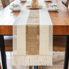 Bohemian Table Runner 48x182 Wedding Decor Party Supplies Dustproof Room Decor