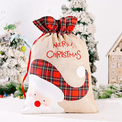Large Christmas Cloth Bag 38x54x86 cm Reusable Xmas Storage Bag