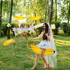 Inflatable Banana Ring Toss Game for Bachelorette Party & Game Night