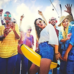 Inflatable Banana Ring Toss Game for Bachelorette Party & Game Night