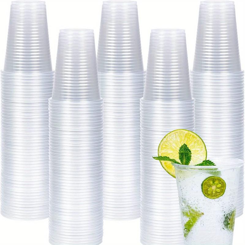 5 OZ PET Clear Disposable Cups for Parties BBQs Weddings