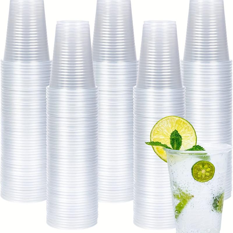 5 OZ PET Clear Disposable Cups for Parties BBQs Weddings