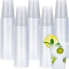 5 OZ PET Clear Disposable Cups for Parties BBQs Weddings