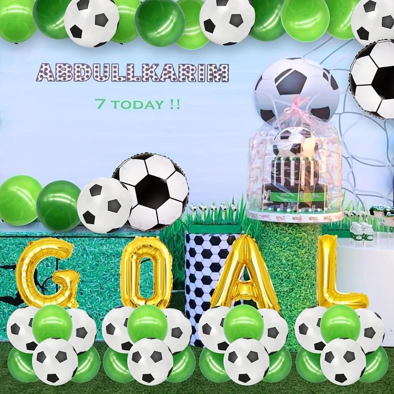 Soccer Balloons Soccer Party Decorations GOAL Trophy Balloons
