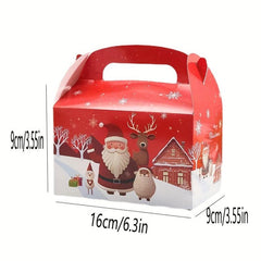 Festive Christmas Candy for Gifting and Decorating, 4pcs, 6.3x3.54x3.54in