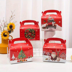 Festive Christmas Candy for Gifting and Decorating, 4pcs, 6.3x3.54x3.54in