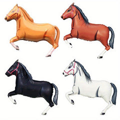 1pc Horse Balloons 30 Inches Farm Cowboy Themed Party Birthday Decorations