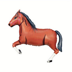 1pc Horse Balloons 30 Inches Farm Cowboy Themed Party Birthday Decorations