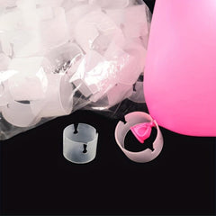 50pcs Balloon Ring Buckle Celebration Bracket Balloon Snap Buckle Decoration
