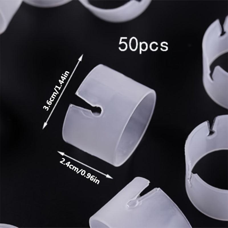 50pcs Balloon Ring Buckle Celebration Bracket Balloon Snap Buckle Decoration