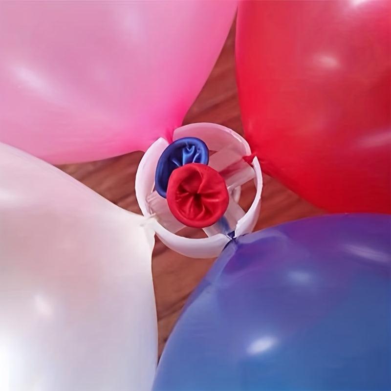 50pcs Balloon Ring Buckle Celebration Bracket Balloon Snap Buckle Decoration
