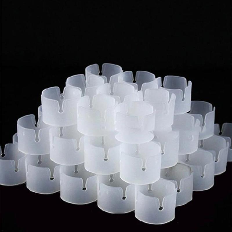 50pcs Balloon Ring Buckle Celebration Bracket Balloon Snap Buckle Decoration