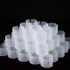 50pcs Balloon Ring Buckle Celebration Bracket Balloon Snap Buckle Decoration