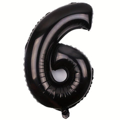 1pc 30 inch Number Aluminum Film Balloon Birthday Party Decoration
