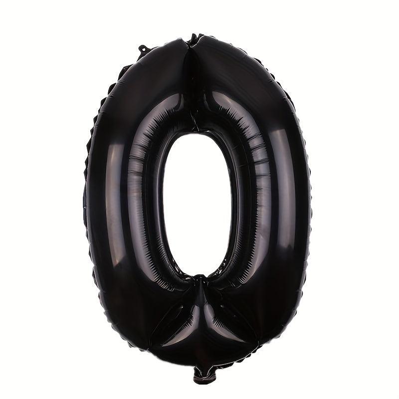 1pc 30 inch Number Aluminum Film Balloon Birthday Party Decoration