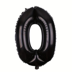 1pc 30 inch Number Aluminum Film Balloon Birthday Party Decoration