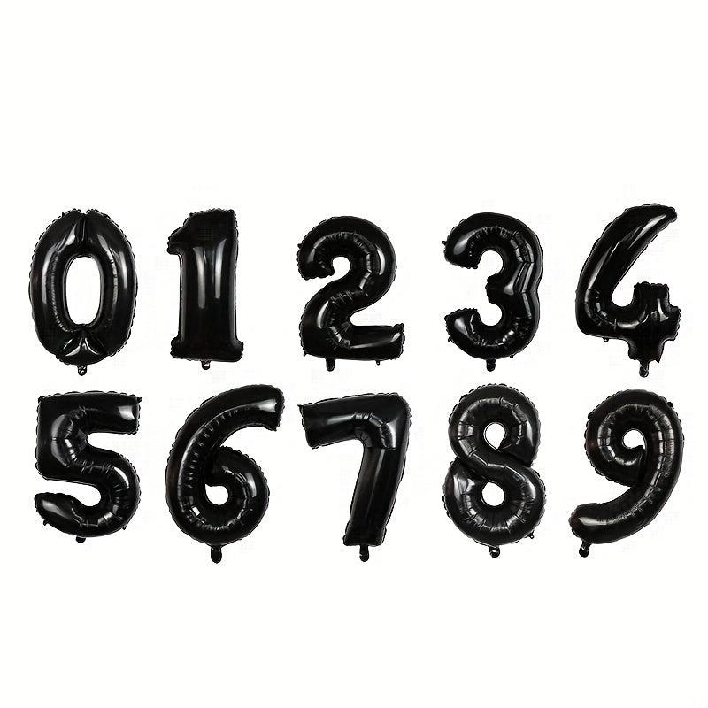 1pc 30 inch Number Aluminum Film Balloon Birthday Party Decoration