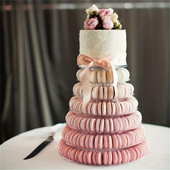 6 Layer Macaron Display Stand Cupcake Tower Rack Cake Stand