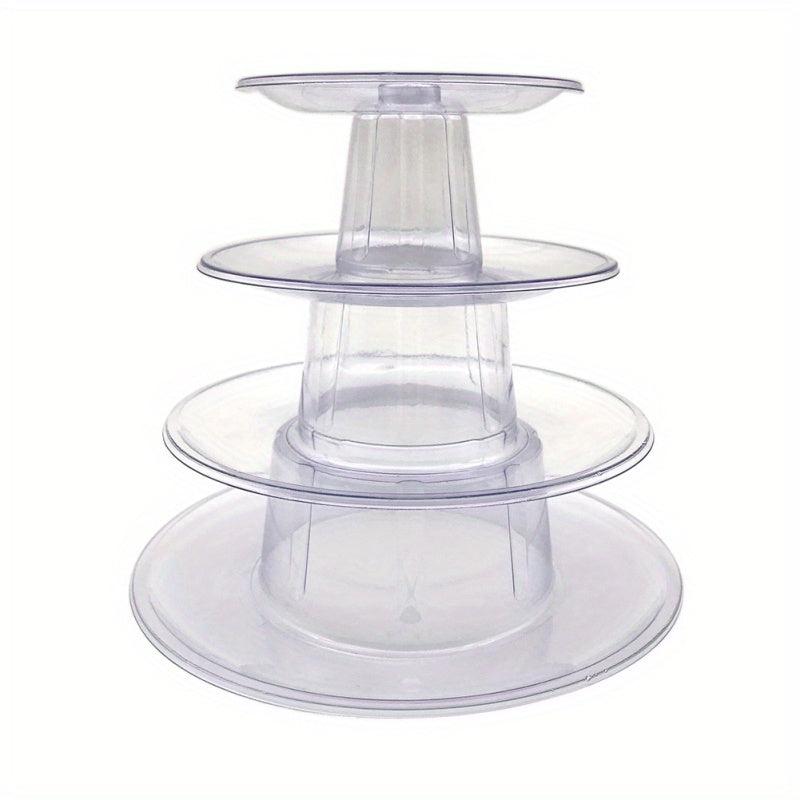 6 Layer Macaron Display Stand Cupcake Tower Rack Cake Stand