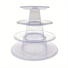 6 Layer Macaron Display Stand Cupcake Tower Rack Cake Stand