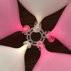 60pcs Balloon Arch Buckle Plum Blossom Clip Party Wedding Supplies