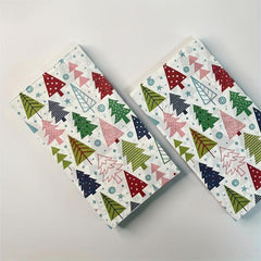 16pcs Colorful Christmas Party Paper Napkins 39.88x33.02cm