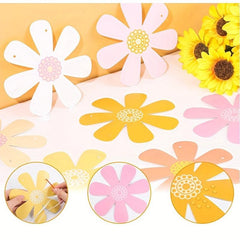 Daisy Garland Banner for Birthdays and Home Decor
