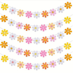 Daisy Garland Banner for Birthdays and Home Decor