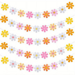 Daisy Garland Banner for Birthdays and Home Decor