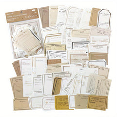 100pcs Film Frame Lace Label Paper Junk Journal Scrapbooking
