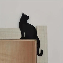 Halloween Felt Door Corner Decoration Witch Crow Cat Cabinet Crafts