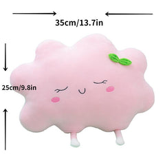 Cartoon Plush Cloud Pillow Sunshine Star Toy Stuffed Doll Sofa Cushion Decor