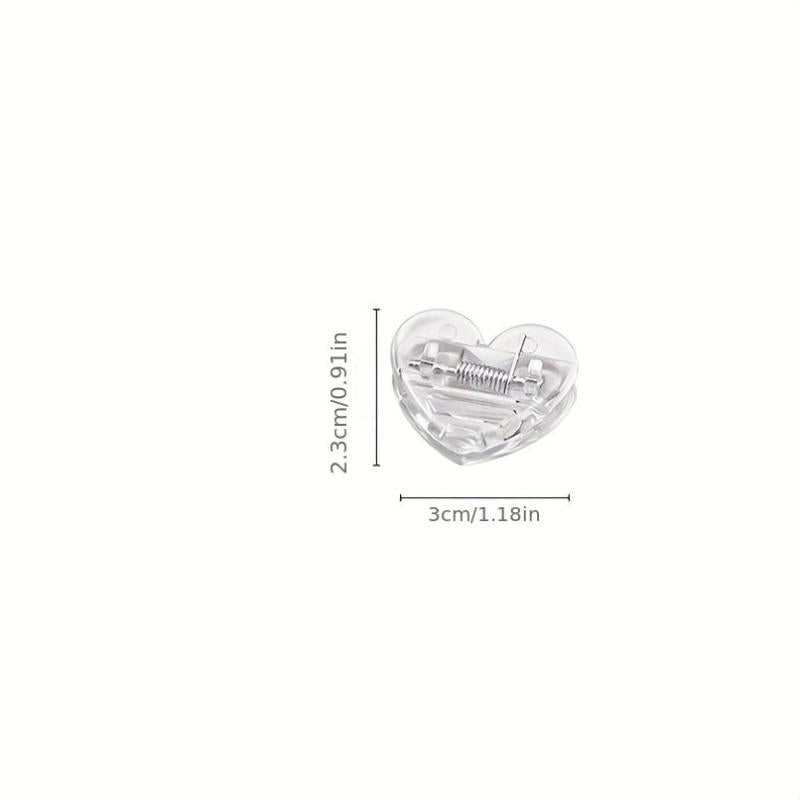 Girl Love Heart Mini Decoration Photo Clip Student Test Paper Folder