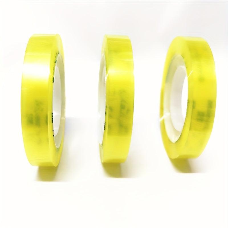3pcs Stationery Tape Width Office Transparent Tape DIY Packaging Tools