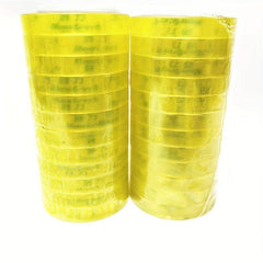 3pcs Stationery Tape Width Office Transparent Tape DIY Packaging Tools