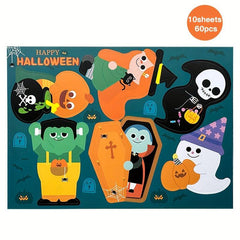 Halloween Pumpkin Ghost Candy Decoration Card Paper Clip