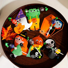 Halloween Pumpkin Ghost Candy Decoration Card Paper Clip