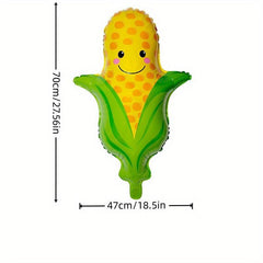 Summer Vegetable Fruit Aluminum Film Balloon Party Decoration